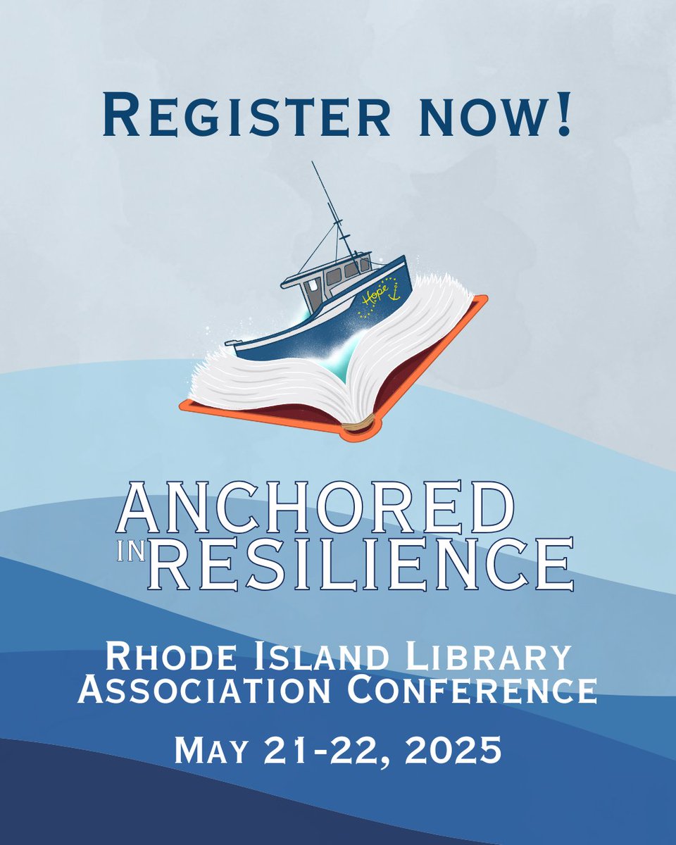 Register for the conference now!

rilibraries.org/2025-Annual-Co…