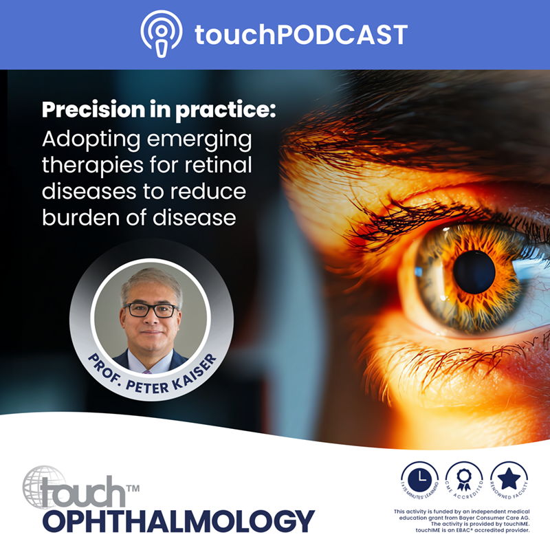 touchOPHTHALMIC's tweet photo. Have you listened to our latest #Podcast?
Precision in practice: Adopting emerging therapies for retinal diseases to reduce burden of disease
Listen now: https://t.co/w4bNSoO9Xh
#RetinalHealth #nAMD #DMO #ExtendedDosing #PatientCare https://t.co/LfXfbk1kIZ