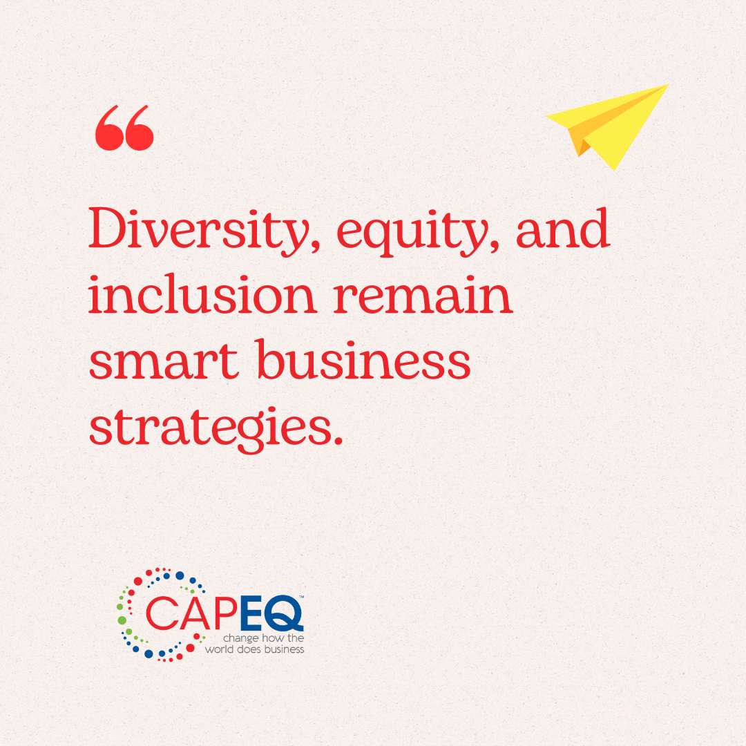 CapEQ (@capeqimpact) on Twitter photo DEI isn’t just the right thing—it’s smart business. 💼
Organizations that stay the course will emerge stronger, more innovative, and ready for the future.
Read more from CapEQ CEO @Ty and Mahlet of @PolicyLink in their recent article for <a href="/SSIReview/">Stanford Social Innovation Review</a>. ow.ly/hQnF50VEawk DEI isn’t just the right thing—it’s smart business. 💼
Organizations that stay the course will emerge stronger, more innovative, and ready for the future.
Read more from CapEQ CEO @Ty and Mahlet of @PolicyLink in their recent article for <a href="/SSIReview/">Stanford Social Innovation Review</a>. ow.ly/hQnF50VEawk