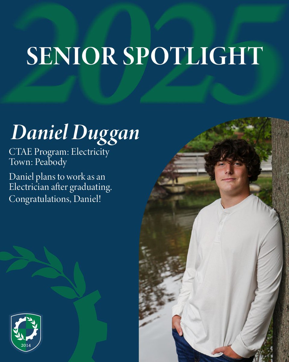 Congratulations, Daniel!
Class of 2025: We want to celebrate your accomplishments and future plans! Submit your post-graduation plans through the Google Form linked here to be featured on our social media: forms.gle/Cs1pGcz6xs2fAy… 
#EssexTech #EssexTechClassof2025 #Classof2025