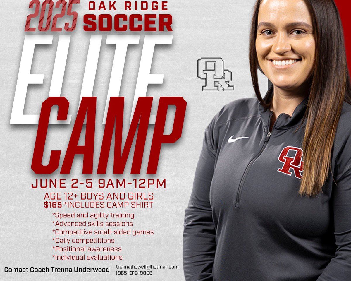 1st Annual ORHS Elite Soccer Camp, Direcred by Coach Underwood 

Register here!! 

docs.google.com/forms/d/e/1FAI…