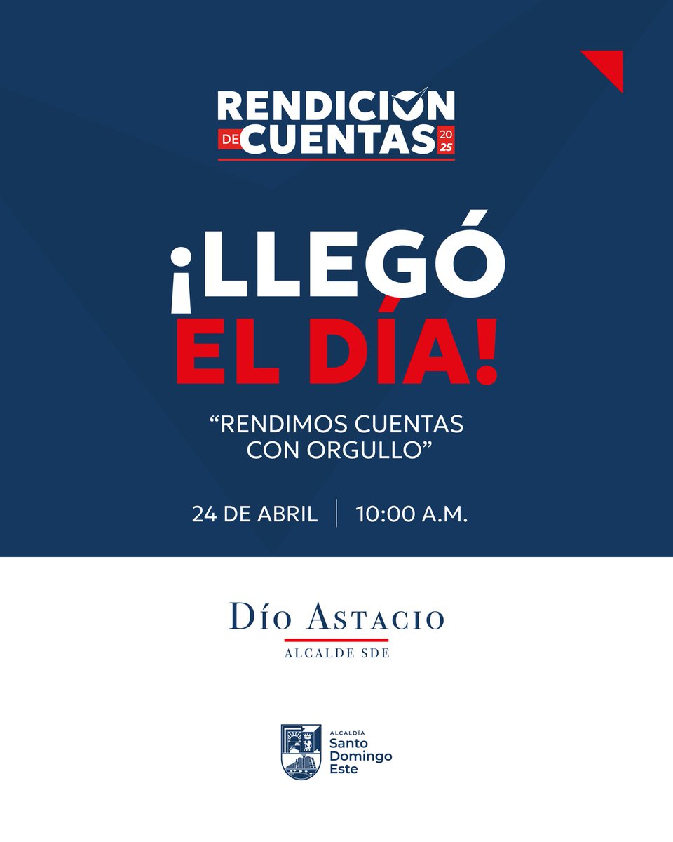 Hoy, desde #CostadelFaro, le presentamos al municipio los frutos de un año de trabajo incansable: Orden, limpieza, seguridad recuperación de espacios, nuevas oportunidades y un compromiso que no se detiene. 🫱🏻‍🫲🏽 ¡Gracias por confiar! ¡Esto apenas comienza!🙌🏼 #DíoAstacio #SDE