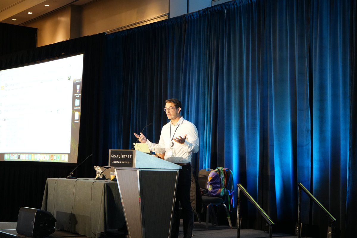 ASNRehab's tweet photo. As our first #ASNR2025 Professional Development Session continues, Dr. Andrew Hooyman walks us through how to use an open-source dataset and AI to help with creating code, making programming more accessible.
#datascience #AI #neurorehabilitation #reprorehab @reprorehab https://t.co/Xcb938lF22