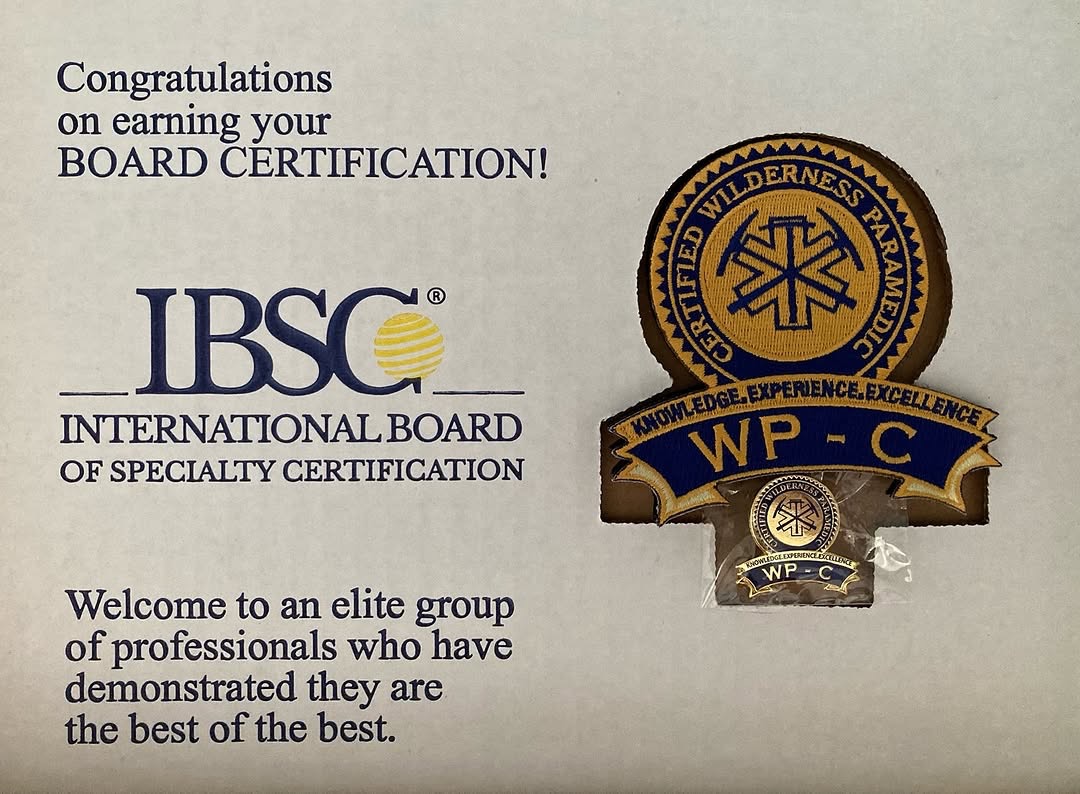 IBSC_Certification (@ibscert_) on Twitter photo "This is the culmination of many years of training, study, expeditions and experience. Welcome to the team <a href="/katebatten/">Kate Batten</a> and congratulations on achieving your Wilderness Paramedic Certification through the #IBSC
#remotemedicine #austeremedicine #outdooraid #outdoorfirstaid "This is the culmination of many years of training, study, expeditions and experience. Welcome to the team <a href="/katebatten/">Kate Batten</a> and congratulations on achieving your Wilderness Paramedic Certification through the #IBSC
#remotemedicine #austeremedicine #outdooraid #outdoorfirstaid