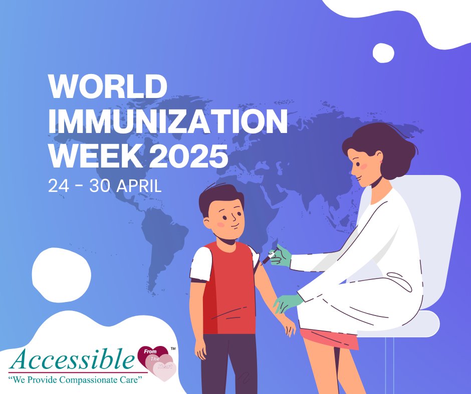 Today marks the start of World Immunization Week. Take a moment to check in with your doctor and make sure you're up to date on all essential immunizations. Your health matters! #WorldImmunizationWeek