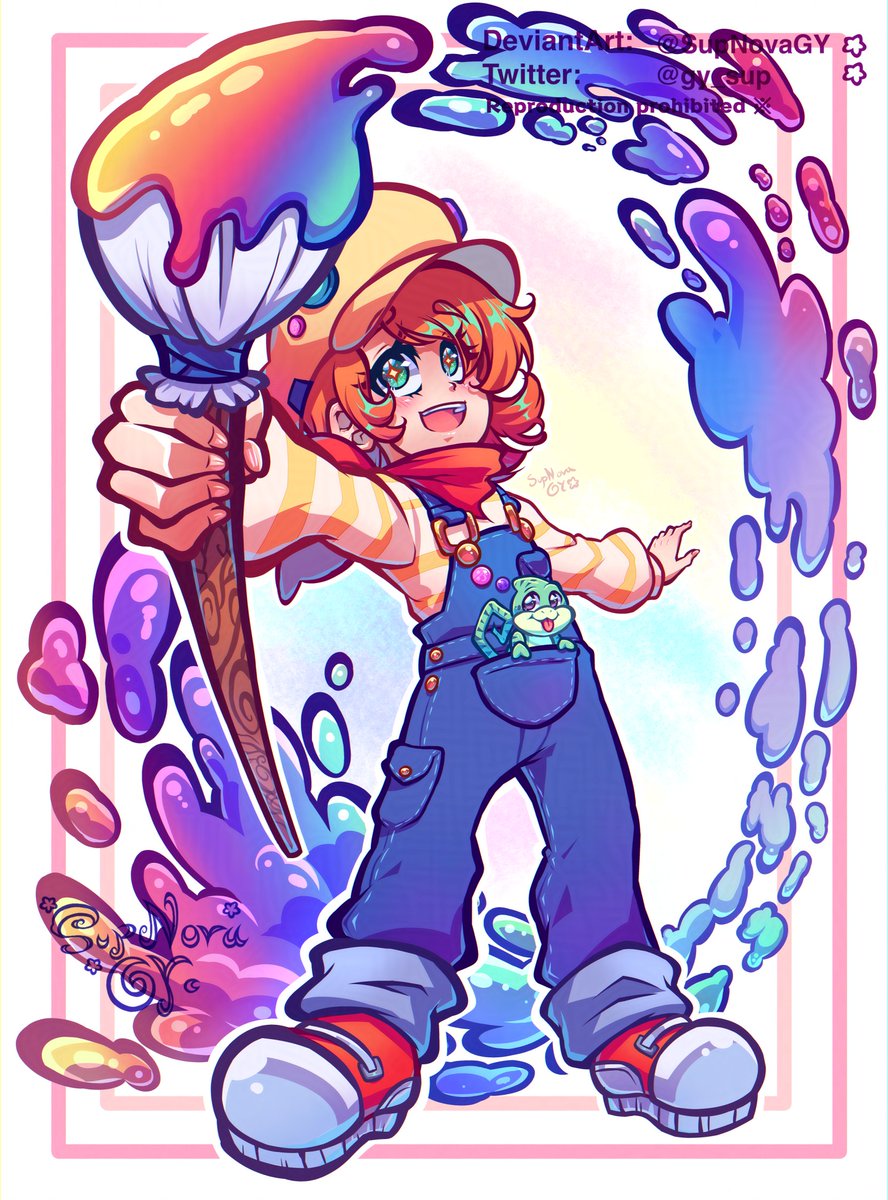 Abby🌈🎨✨
Art trade for <a href="/Lemurfeature/">Lemurfeature</a>