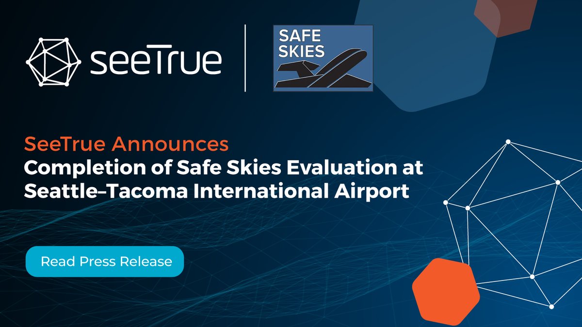 We’re excited to share that SeeTrue’s AI-powered X-ray threat detection software has completed operational testing and evaluation by the National Safe Skies. Proven to enhance accuracy and efficiency. Full details: seetrue.ai/seetrue-announ… 
#Aviationworkerscreening #AI