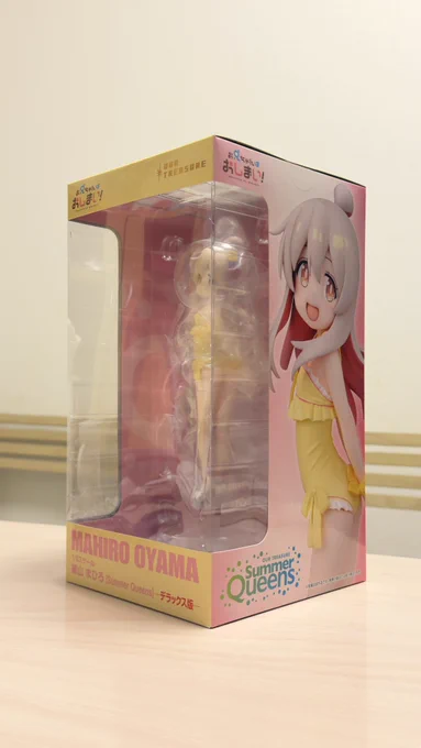 届いた〜かわいい 髪のハイライトが髪色に馴染んじゃってるのだけ気になるけど、自力でレタッチとかできるもんかしら。