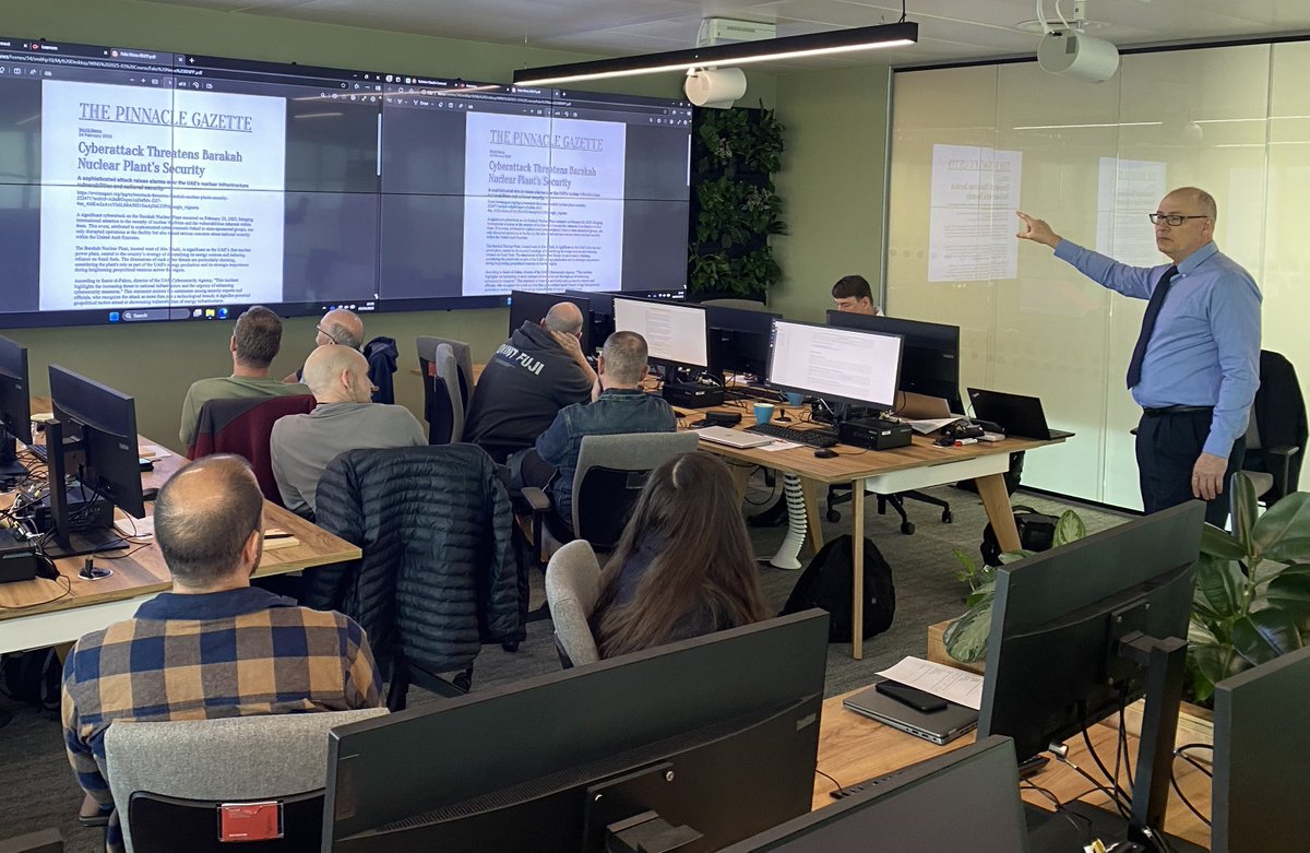 WINS_org's tweet image. We just completed our Cybersecurity in the Nuclear Industry training with @LancasterUni and @AITtomorrow2day
📆 Next course: September 2025
🔗 Full story + register: wins.org/empowering-the…
#CyberSecurity #NuclearSecurity