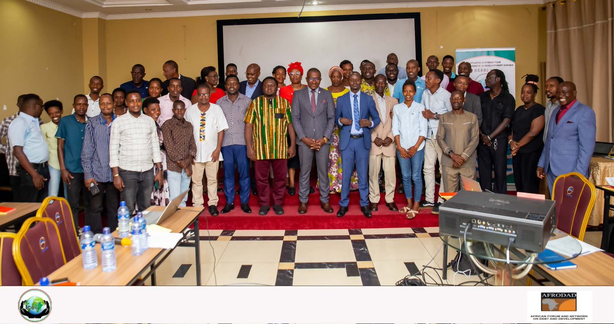 USAD BURUNDI (@usad_burundi) on Twitter photo Ce Jeudi 24 Avril 2025, un atelier organisé par <a href="/ICEDBurundi/">Iced Burundi</a> en collaboration avec <a href="/AFRODAD2011/">AFRODAD</a> s'est tenu à l'hôtel Martha en <a href="/MairieBuja/">Mairie de Bujumbura</a>, réunissant des médias et des organisations de la société civile autour du thème : « Dette publique et élections au #Burundi🇧🇮 ». Ce Jeudi 24 Avril 2025, un atelier organisé par <a href="/ICEDBurundi/">Iced Burundi</a> en collaboration avec <a href="/AFRODAD2011/">AFRODAD</a> s'est tenu à l'hôtel Martha en <a href="/MairieBuja/">Mairie de Bujumbura</a>, réunissant des médias et des organisations de la société civile autour du thème : « Dette publique et élections au #Burundi🇧🇮 ».