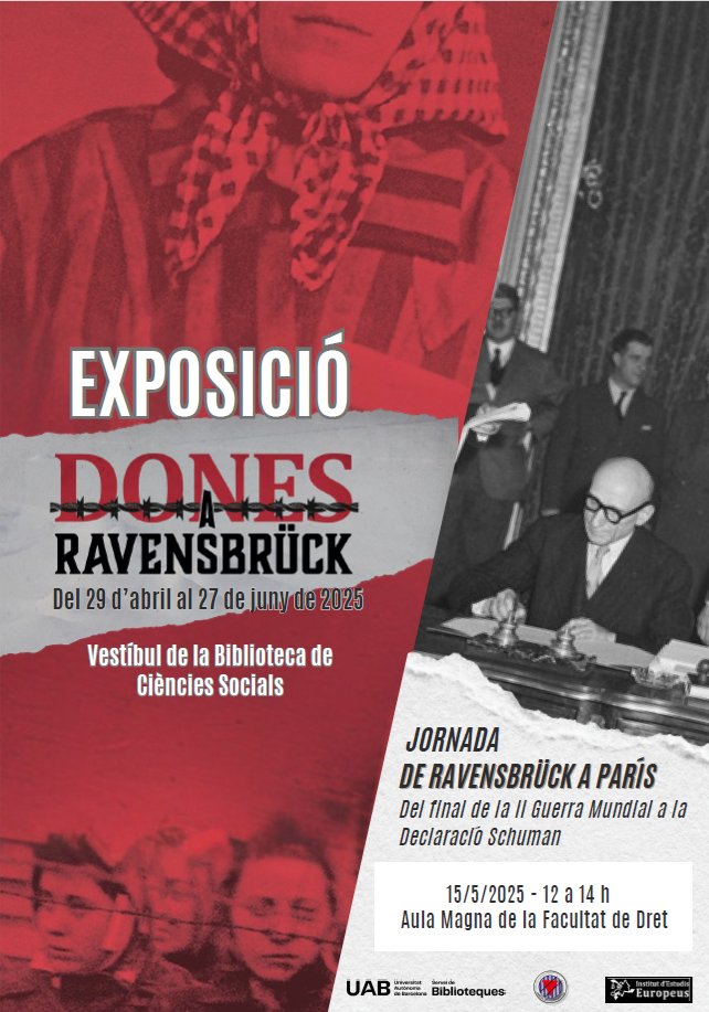A sobering but important exposition: Women in Ravensbrück. Join us in the Aula Magna of the Faculty of Law on May 15, 2025 from 12:00 to 14:00 to learn about "From Ravensbrück to Paris: WWII's End to the Schuman Declaration."