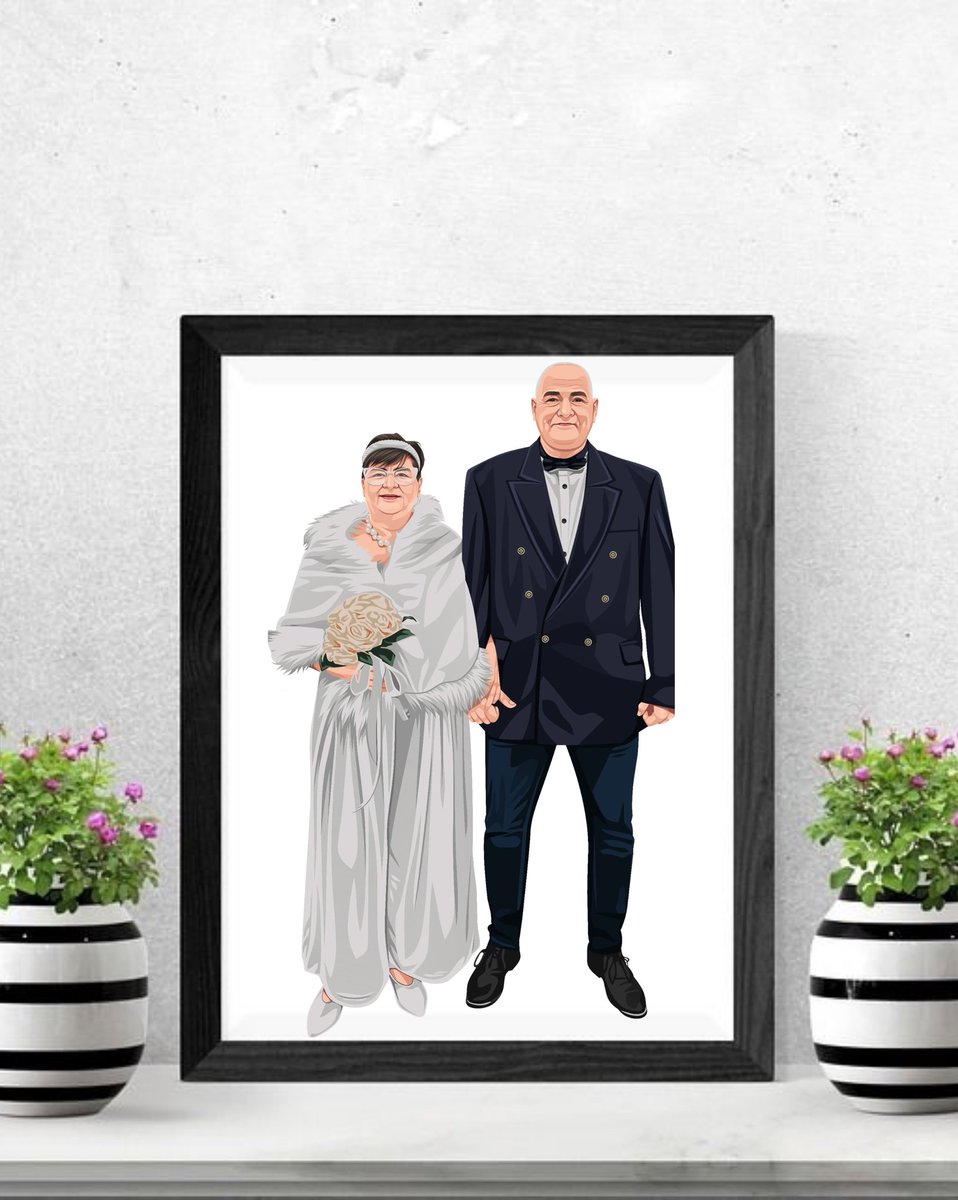 AM230800's tweet photo. A thoughtful gift idea! 🖼️ Order now for $5/person. #VectorPortrait #GiftIdeas https://t.co/hWBXJCwNT3