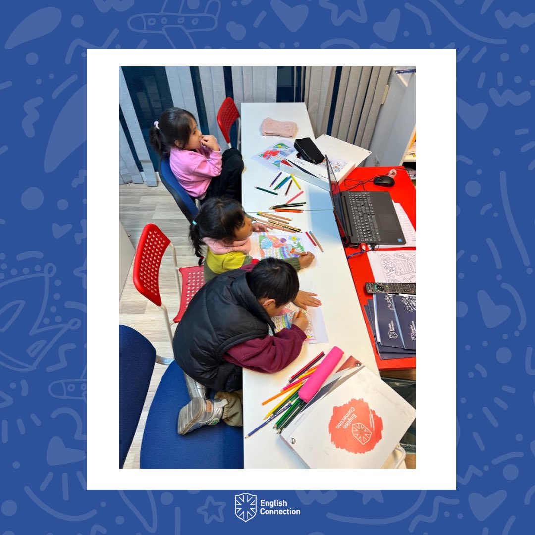 AcademiasEC's tweet photo. ¡Aprender inglés también puede ser divertido y creativo!

En English Connection 4 Caminos cada actividad está pensada para que los niños aprendan mientras se divierten.
¡Nos encanta verlos crecer y expresarse en un nuevo idioma! 🙌🏼 https://t.co/crvuR0MPCn