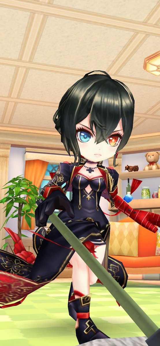 Mogue3009's tweet photo. ＃アイシャと遊んでるよ
＃アイシャ
＃愛でルーム
＃白猫プロジェクト https://t.co/1kePP5yDh6