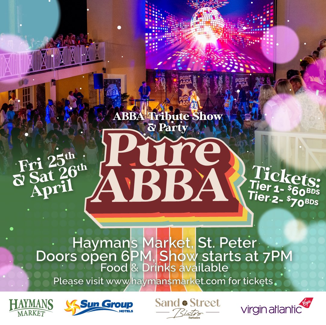Put on your dancing shoes 🪩 This Friday &amp; Saturday at Haymans Market