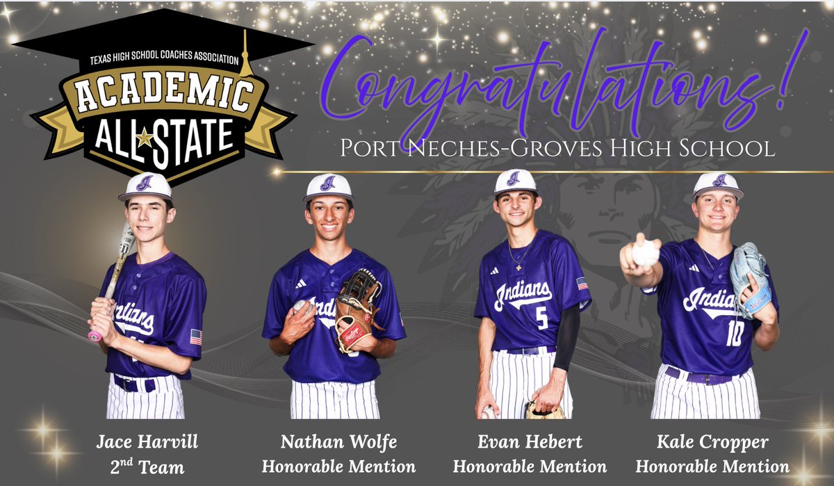 Congratulations to our Seniors who earned THSCA Academic All-State honors!