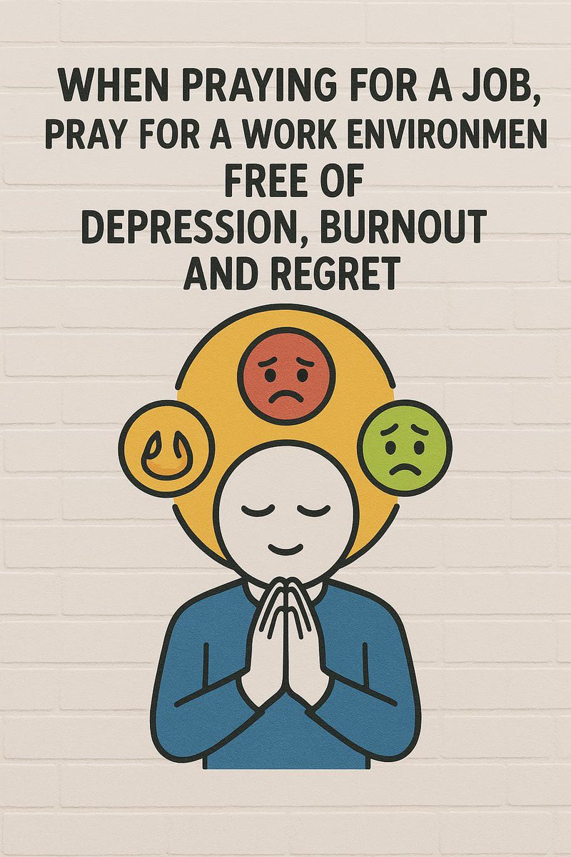teknomadd's tweet photo. It’s not just about getting a job — it’s about finding a place where you’re not constantly exhausted, anxious, or regretting every Monday. You deserve more than survival #healthyworkculture #MentalHealthMatters #CareerWellness #PeaceAtWork #BurnoutRecovery #PurposefulLiving https://t.co/iKKxzH5tyl