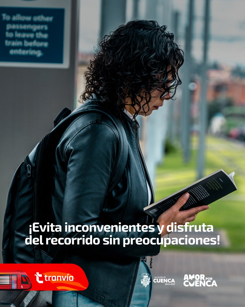 Tranvia_Cuenca's tweet photo. 🎫 Validar es tu primer paso al viajar.
Hazlo antes de subir y evita sanciones.🔴
Es simple, rápido y obligatorio.
¡Vamos todos!

@MunicipioCuenca 
#VamosTodos #validar #tranvía