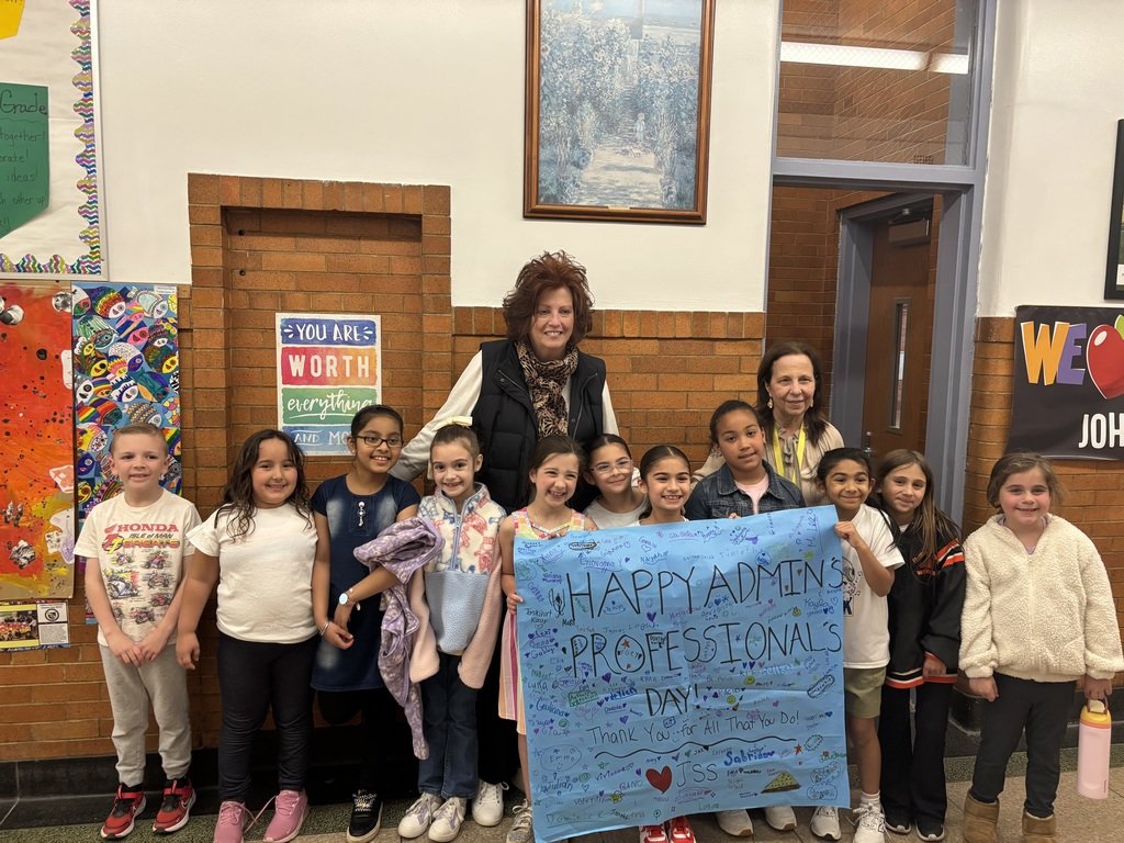John Street School celebrated Admin Professional's Day! Thank you for all that you do Mrs. Karlinski &amp; Mrs. Petito!