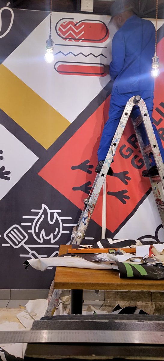 sketchdesign8's tweet photo. Our latest flame? @GalitosChicken.
We brought their story to life through vibrant print and seamless installation — capturing their passion, journey, and promise. Now that’s what it means to be Grilling Globally.🔥 https://t.co/pFNMDGjC9c