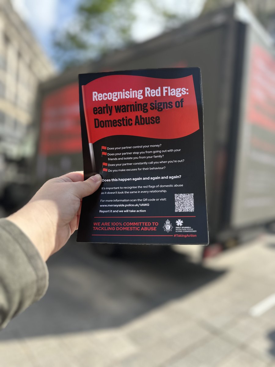 MerseyPolice's tweet image. Today marks the start of phase two of our #TakingAction campaign, which focusses on domestic abuse.

The campaign uses the lived experiences of victim-survivors and aims to raise awareness of behaviours that are often overlooked or minimised in relationships, but which are often