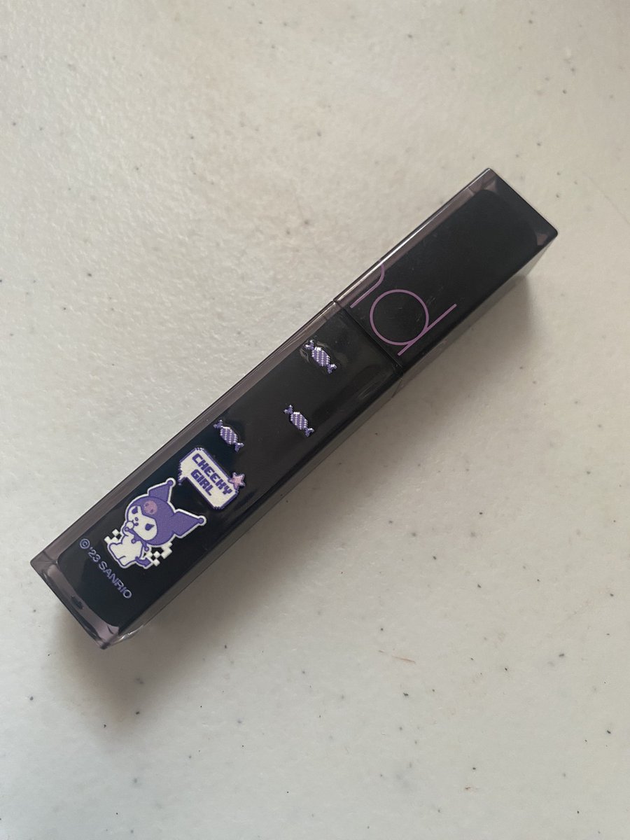 melfv_'s tweet photo. wts / lfb
Rom&amp;nd Kuromi Dewy Tint in the shade cheeky taro - P 499

Mop: gcash
Mod: j&amp;t flash sdd lala

reply/dm to claim
🏷️ kuromi romand lip tint https://t.co/ltpmI545bn