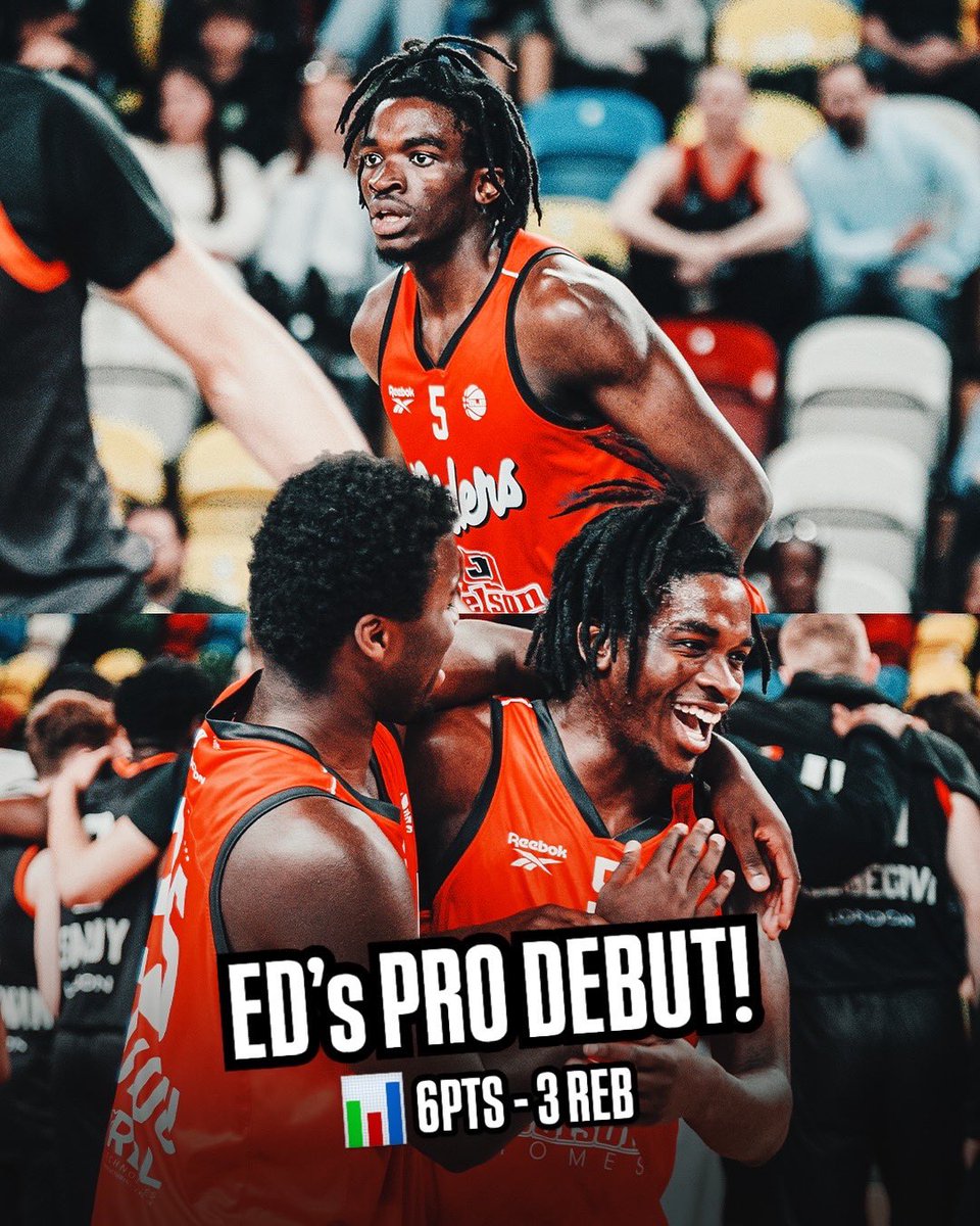 Leicester Riders | Basketball (@ridersbball) on Twitter photo Leicesters very own! ๐คฉ
Congratulations to 19 year old <a href="/CharnwoodBball/">Charnwood Basketball</a> & <a href="/lborobasketball/">Loughborough Basketball</a> star <a href="/EdwardOnyia21/">Edward</a> on making his pro debut and scoring first professional points during yesterdays game in London! The future is bright! ๐ฅ Leicesters very own! ๐คฉ
Congratulations to 19 year old <a href="/CharnwoodBball/">Charnwood Basketball</a> & <a href="/lborobasketball/">Loughborough Basketball</a> star <a href="/EdwardOnyia21/">Edward</a> on making his pro debut and scoring first professional points during yesterdays game in London! The future is bright! ๐ฅ