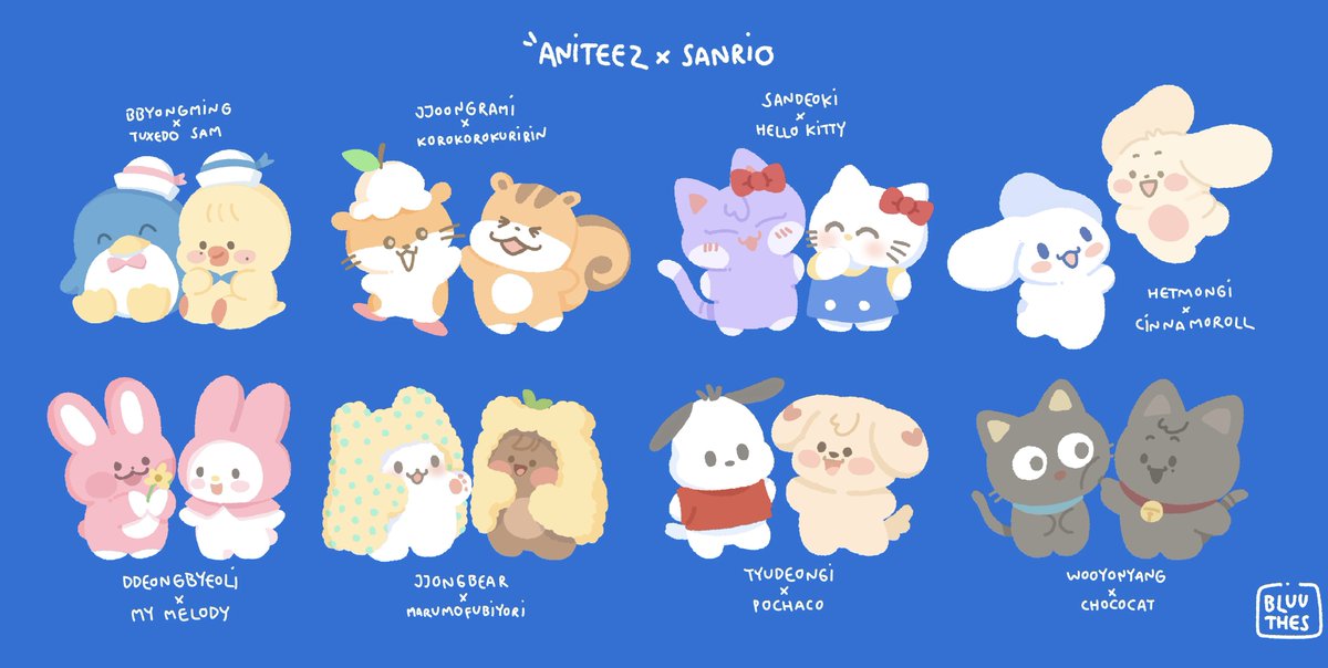 bluuthes's tweet photo. aniteez x sanrio ( ㆆ ㆆ)و✧♡ᩚ

#bluuthes #ateezfanart
#에이티즈 #ateez https://t.co/h30MOFJKYL