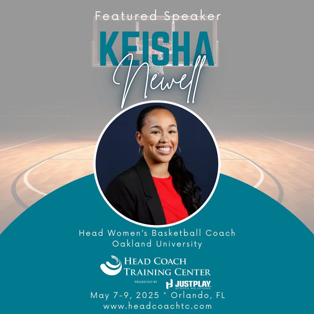 Head Coach🏀Training Center (@headcoachtc) on Twitter photo Learn from the best! Don't miss new <a href="/OaklandWBBall/">Oakland Women's Basketball</a> Head Women's Basketball Coach <a href="/Coach_Newell1/">Keisha Newell</a> at #HCTC25 & #ACTC25!
Two-time Illinois Basketball Coaches Association (IBCA) Coach of the Year
🏀 Premier off-the-court professional development & networking for 🏀 coaches
📆 May Learn from the best! Don't miss new <a href="/OaklandWBBall/">Oakland Women's Basketball</a> Head Women's Basketball Coach <a href="/Coach_Newell1/">Keisha Newell</a> at #HCTC25 & #ACTC25!
Two-time Illinois Basketball Coaches Association (IBCA) Coach of the Year
🏀 Premier off-the-court professional development & networking for 🏀 coaches
📆 May