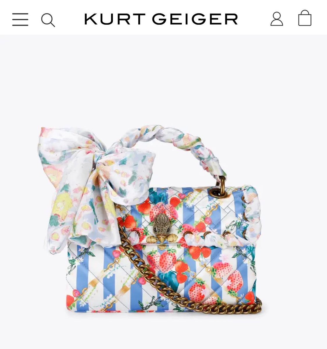 Kurt Geiger Gurlies 💙🍓 Summer is approaching 💙🍓