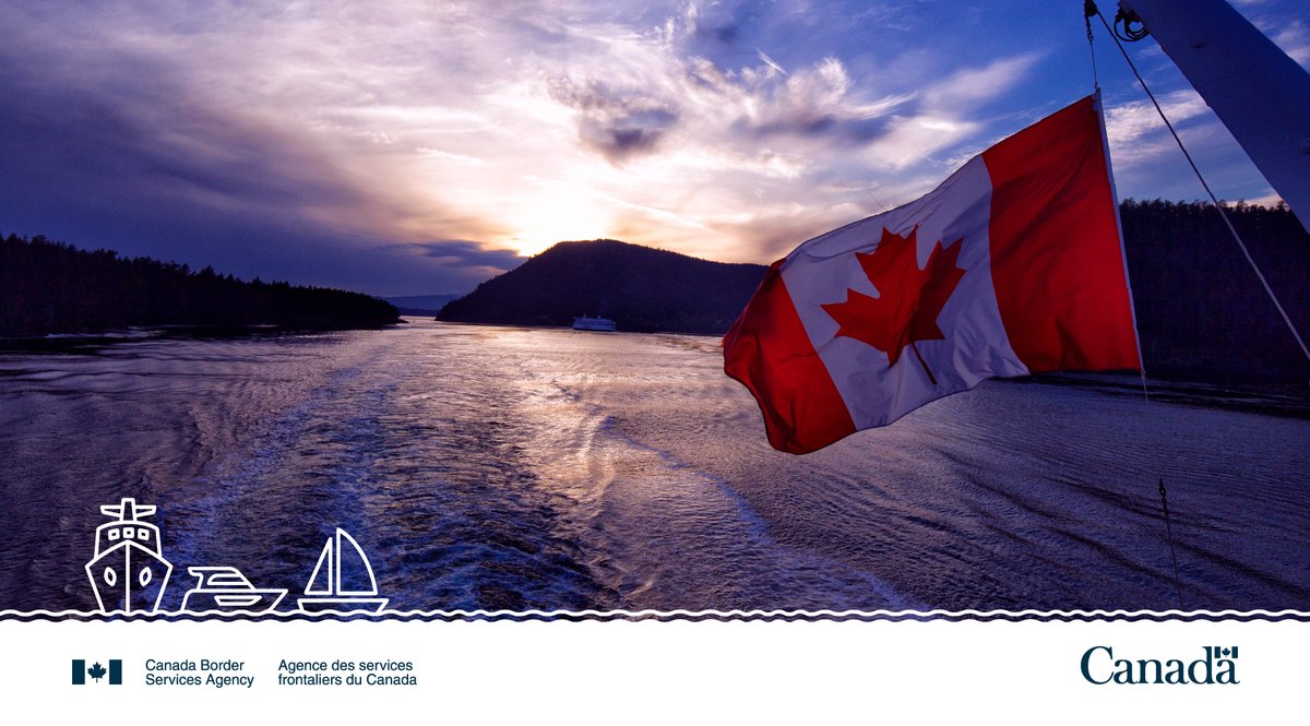 Boating season is just around the corner. If you’re navigating Canadian waters or seeking to enter Canada by boat, you must report to the CBSA at a marine port of entry or at a telephone reporting site.

Plan ahead: youtube.com/shorts/pgvlc8b…