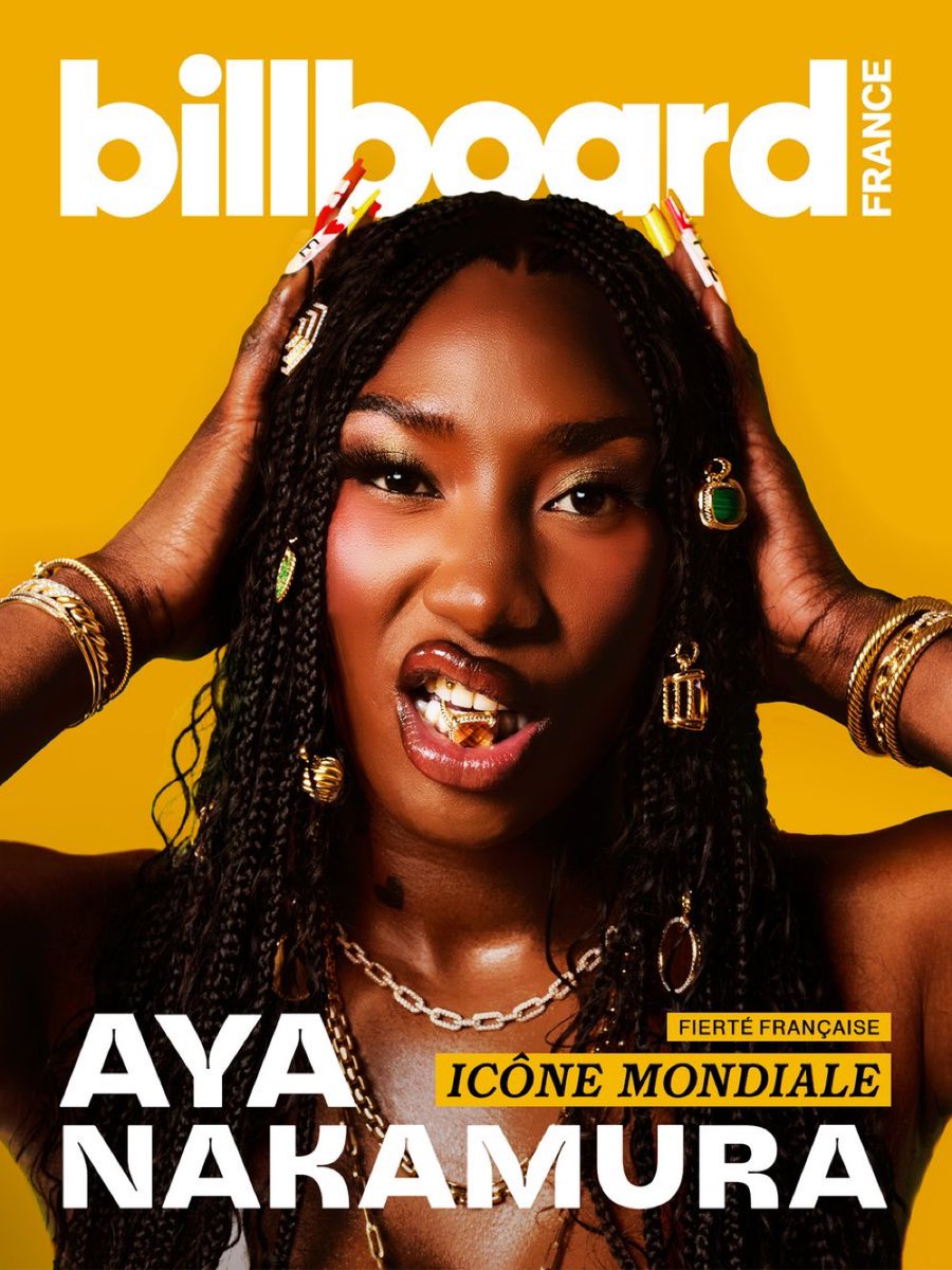 nakasupremacy's tweet photo. AYA NAKAMURA FOR BILLBOARD FRANCE https://t.co/CSL2IXXb14