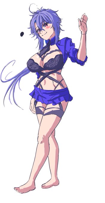 #アズレン
#フォッシュ
 進水日おめでとう
とりあえずこのくらいの完成度で一度投稿 