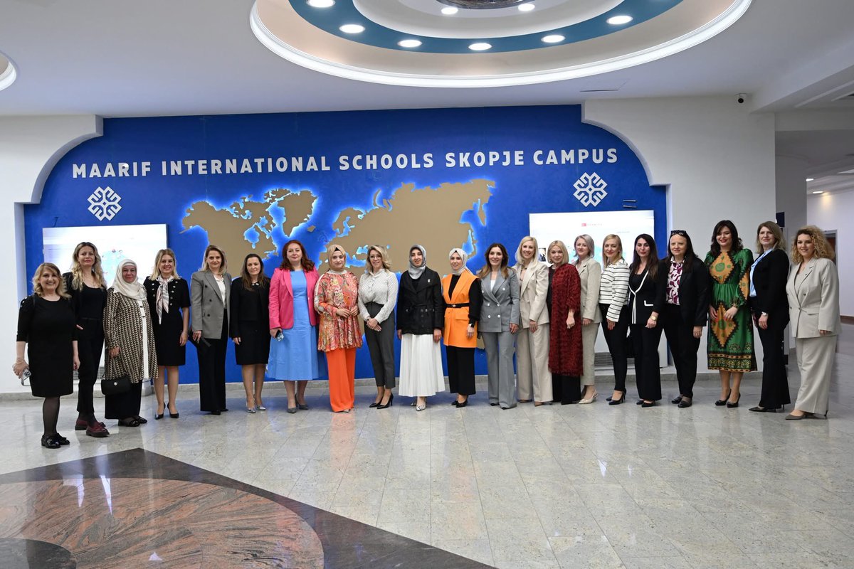 Uluslararası Maarif Okulları, üst düzey yetkililerin eşleri ile kahvaltı programında bir araya geldi
yenibalkan.com/haber/uluslara…