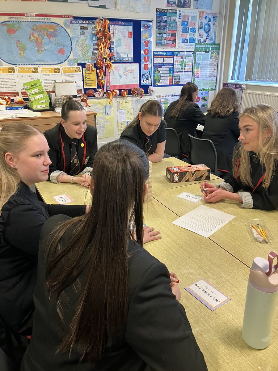 Mrs_Russell_Geo's tweet image. Last day for Higher Geographers @KAhumanities before their exam on Tuesday! Revision games a plenty  #geographyrocks #goodluck 🍀