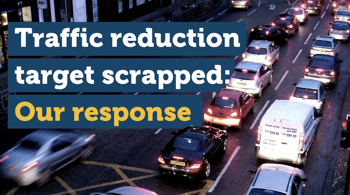 Transform Scotland (@transformscot) on Twitter photo 🚨 Government drops commitment to cut car use
It is deeply disappointing to see <a href="/scotgov/">Scottish Government</a> abandon its target to cut car traffic by 20% by 2030.
We need traffic reduction now more than ever — not only for climate, but for cleaner air and safer streets, a healthier and fairer 🚨 Government drops commitment to cut car use
It is deeply disappointing to see <a href="/scotgov/">Scottish Government</a> abandon its target to cut car traffic by 20% by 2030.
We need traffic reduction now more than ever — not only for climate, but for cleaner air and safer streets, a healthier and fairer