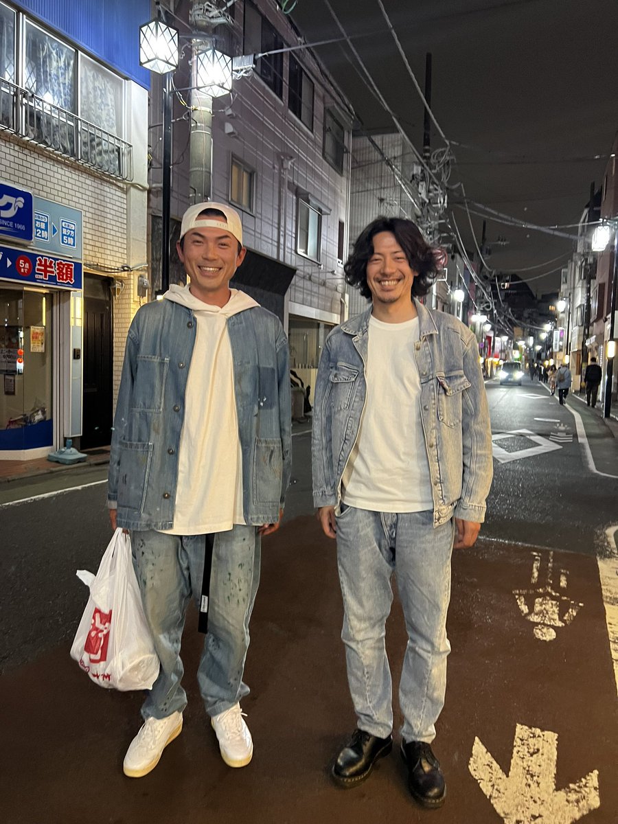 たまたまデニムセットアッパーズ