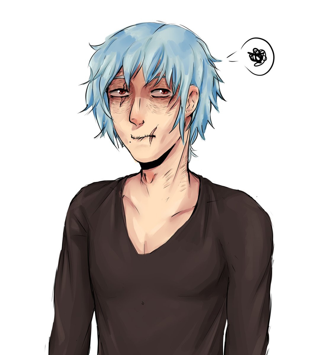 CultTea17's tweet photo. drew a lazy sketch with Shiggy. Micro coloring practice🤏
#MHA #bnha #shigaraki #myart #fanart #digitalart https://t.co/HbDsYjQoQD