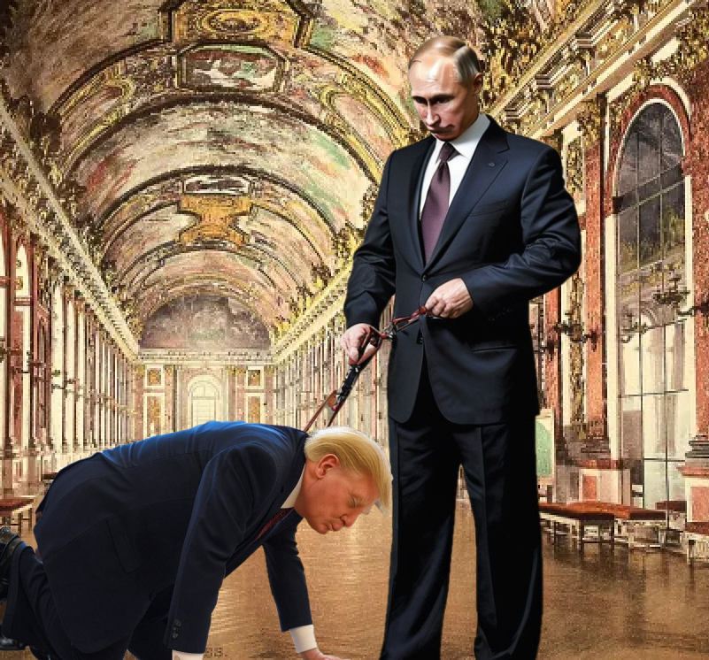 President Trump has mastered The Art of the Deal by not only using his "Vladimir Stop" safe word, but also getting the upper hand by giving Putin the best shoe shine of his life.