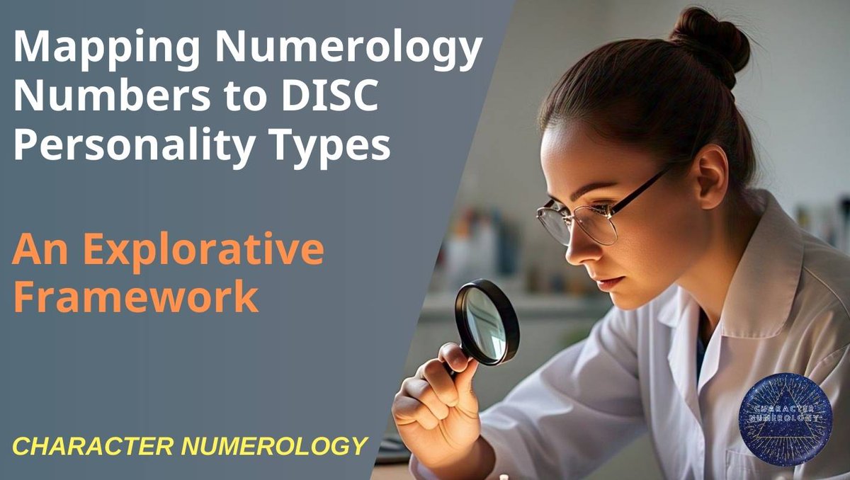 Numerology3943's tweet photo. A reader asked:

 “How do we map numerology numbers to DISC personality types?”

I hadn’t addressed that before, so I wrote an explorative piece on how these systems might align.

Check it out and share your thoughts 👇
🔗 https://t.co/JzPo8MWOVL

#Numerology #DISCpersonality https://t.co/fQ9qP8OWEE