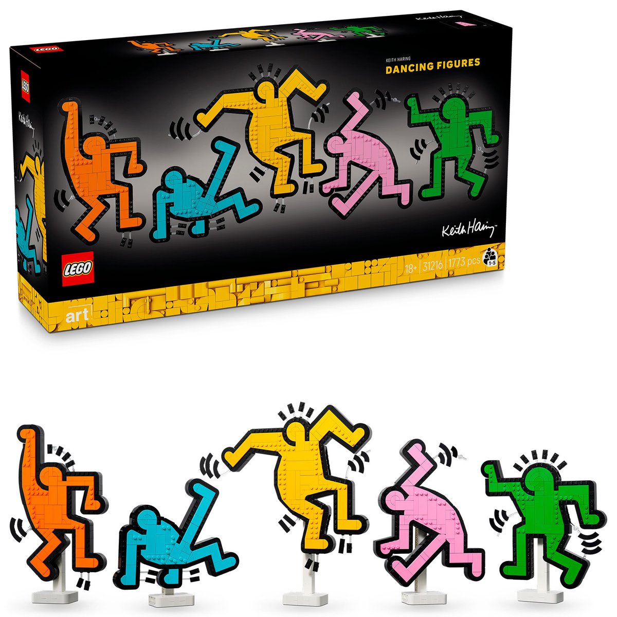 hothbricks's tweet image. Nouveauté LEGO ART 2025 : le set 31216 Keith Haring – Dancing Figures est en ligne sur le Shop: LEGO dévoile aujourd'hui une nouveauté de la gamme ART, le set 31216 Keith Haring – Dancing Figures, qui sera… hothbricks.com/nouveaute-lego… #LEGOART #LEGONews #NouveautésLEGO2025