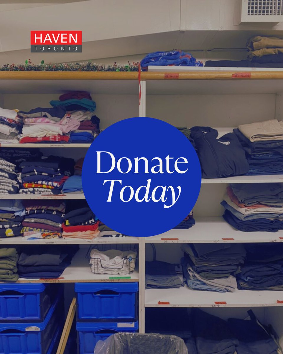 🌱 Spring is here—but our shelves are only half full.
Elder men facing homelessness need your help.
We can do better. You can help.
🧥 Light jackets
👖 Jeans
👟 Sneakers
🧦 Socks (new)
🩲 Underwear (new)
📍Donate at Haven Toronto
🔗 haventoronto.ca
#DoBetter #HavenToronto