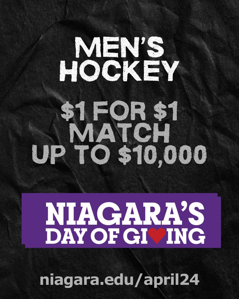 Today is Niagara's Day of Giving, we will be matching every dollar donated up to $10,000. Use the link below to help out our program ⬇️ 

tinyurl.com/228o4jqc

#uncommon