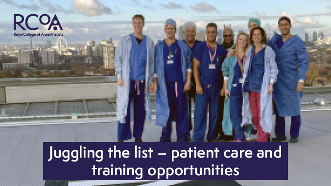Royal College of Anaesthetists (@rcoanews) on Twitter photo In this Bulletin article Dr Sarah Muldoon discusses the sometimes difficult balance of delivering optimal, efficient patient care with providing meaningful opportunities for anaesthetists in training.
"I found it unexpectedly challenging" <a href="/gasgal13/">Sarah Muldoon</a>
📖 ow.ly/oONk50VFp81 In this Bulletin article Dr Sarah Muldoon discusses the sometimes difficult balance of delivering optimal, efficient patient care with providing meaningful opportunities for anaesthetists in training.
"I found it unexpectedly challenging" <a href="/gasgal13/">Sarah Muldoon</a>
📖 ow.ly/oONk50VFp81