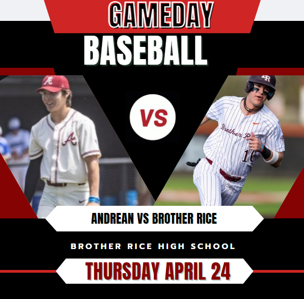 IndyStar HS_Sports (@indystarhs_) on Twitter photo 🔥⚾️ It’s Gameday‼️🔥
Andrean vs Brother Rice
📺Livestream: bit.ly/7N0J79i
🗓 | Thursday april 24
🕖| 4:30p.
<a href="/andreanbaseball/">59ers Baseball</a> <a href="/chasenel2ball/">Chase Nelson</a> <a href="/M_stalbaum13/">Miller Stalbaum</a> <a href="/charlie_sollars/">Charlie Sollars</a> <a href="/goben_luke/">Luke Goben</a> <a href="/MasonBarth31/">Mason Barth</a> <a href="/BR_Baseball/">Brother Rice Baseball</a> <a href="/BRice_Athletics/">Brother Rice Athletics</a> <a href="/BrotherRice/">Brother Rice Chicago</a> <a href="/jethalas33/">Jet Dutton</a> <a href="/benstrim/">Ben Strimel</a> 🔥⚾️ It’s Gameday‼️🔥
Andrean vs Brother Rice
📺Livestream: bit.ly/7N0J79i
🗓 | Thursday april 24
🕖| 4:30p.
<a href="/andreanbaseball/">59ers Baseball</a> <a href="/chasenel2ball/">Chase Nelson</a> <a href="/M_stalbaum13/">Miller Stalbaum</a> <a href="/charlie_sollars/">Charlie Sollars</a> <a href="/goben_luke/">Luke Goben</a> <a href="/MasonBarth31/">Mason Barth</a> <a href="/BR_Baseball/">Brother Rice Baseball</a> <a href="/BRice_Athletics/">Brother Rice Athletics</a> <a href="/BrotherRice/">Brother Rice Chicago</a> <a href="/jethalas33/">Jet Dutton</a> <a href="/benstrim/">Ben Strimel</a>