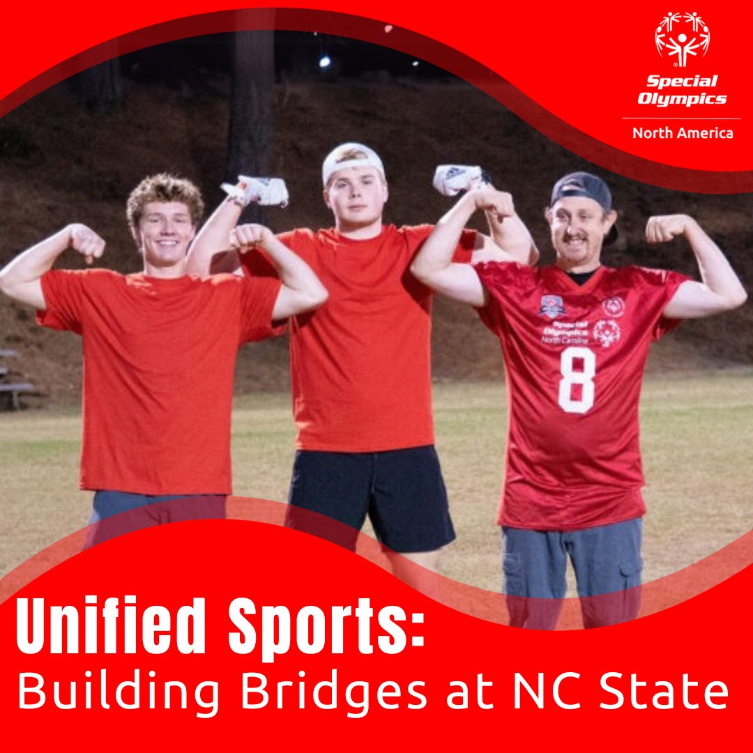 loom.ly/HHaiKxA 
Read about how Unified Sports at NC State = friendship, inclusion, and major team vibes 🤝🔥 #UnifiedGeneration #