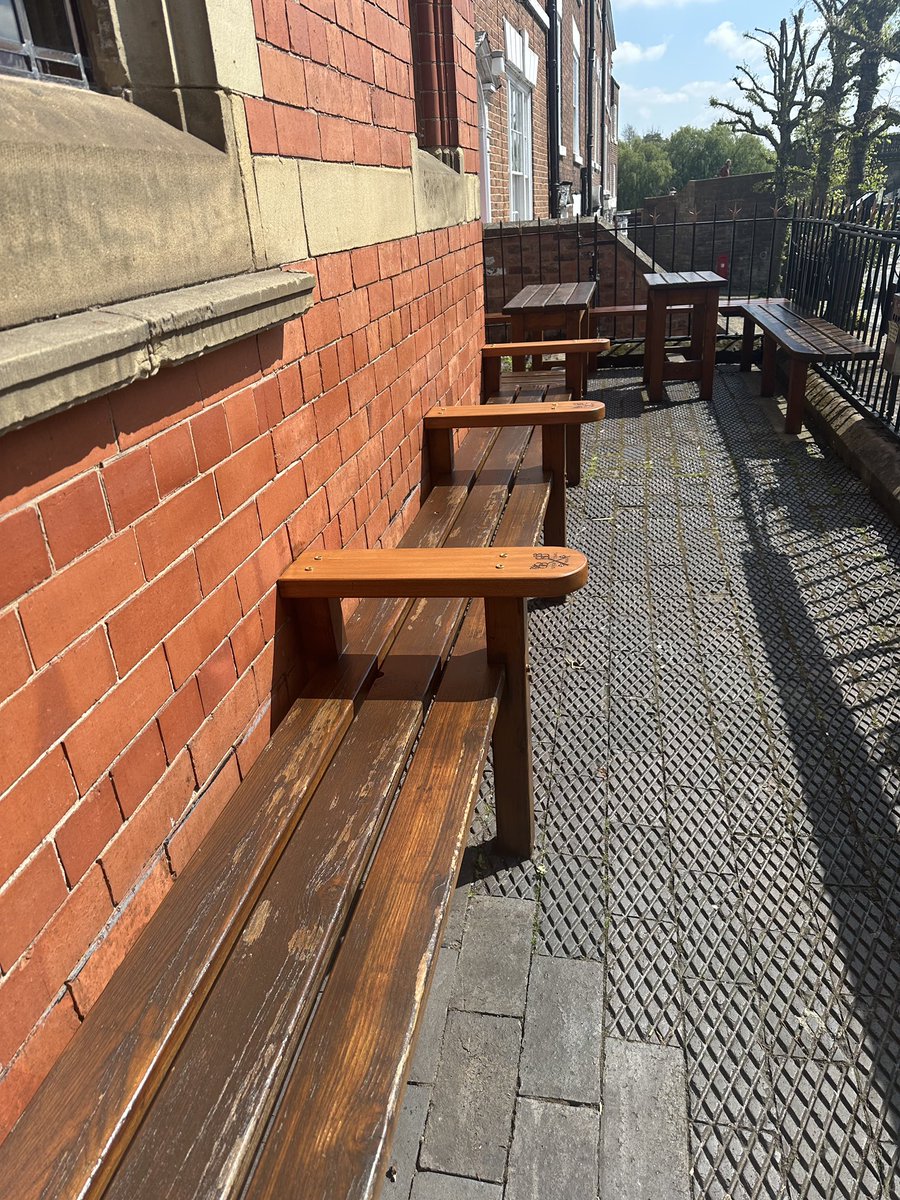 Cross Keys Chester (@joulescrosskeys) on Twitter photo Today’s project completed ✅
All ready for some sunny weather ☀️🕶️👒🥂
#chestertweets <a href="/BeersInChester/">Beers In Chester</a> <a href="/the_joe_smoe/">Joe Smoe 🍻</a> <a href="/wearechester/">We Are Chester</a> <a href="/welcome_dogs/">Dogs Welcome Chester 💙</a> <a href="/chesterdotcom/">chester.com</a> <a href="/editorcamra/">George Symes (also on BlueSky - @editorcamra.bsky)</a> Today’s project completed ✅
All ready for some sunny weather ☀️🕶️👒🥂
#chestertweets <a href="/BeersInChester/">Beers In Chester</a> <a href="/the_joe_smoe/">Joe Smoe 🍻</a> <a href="/wearechester/">We Are Chester</a> <a href="/welcome_dogs/">Dogs Welcome Chester 💙</a> <a href="/chesterdotcom/">chester.com</a> <a href="/editorcamra/">George Symes (also on BlueSky - @editorcamra.bsky)</a>