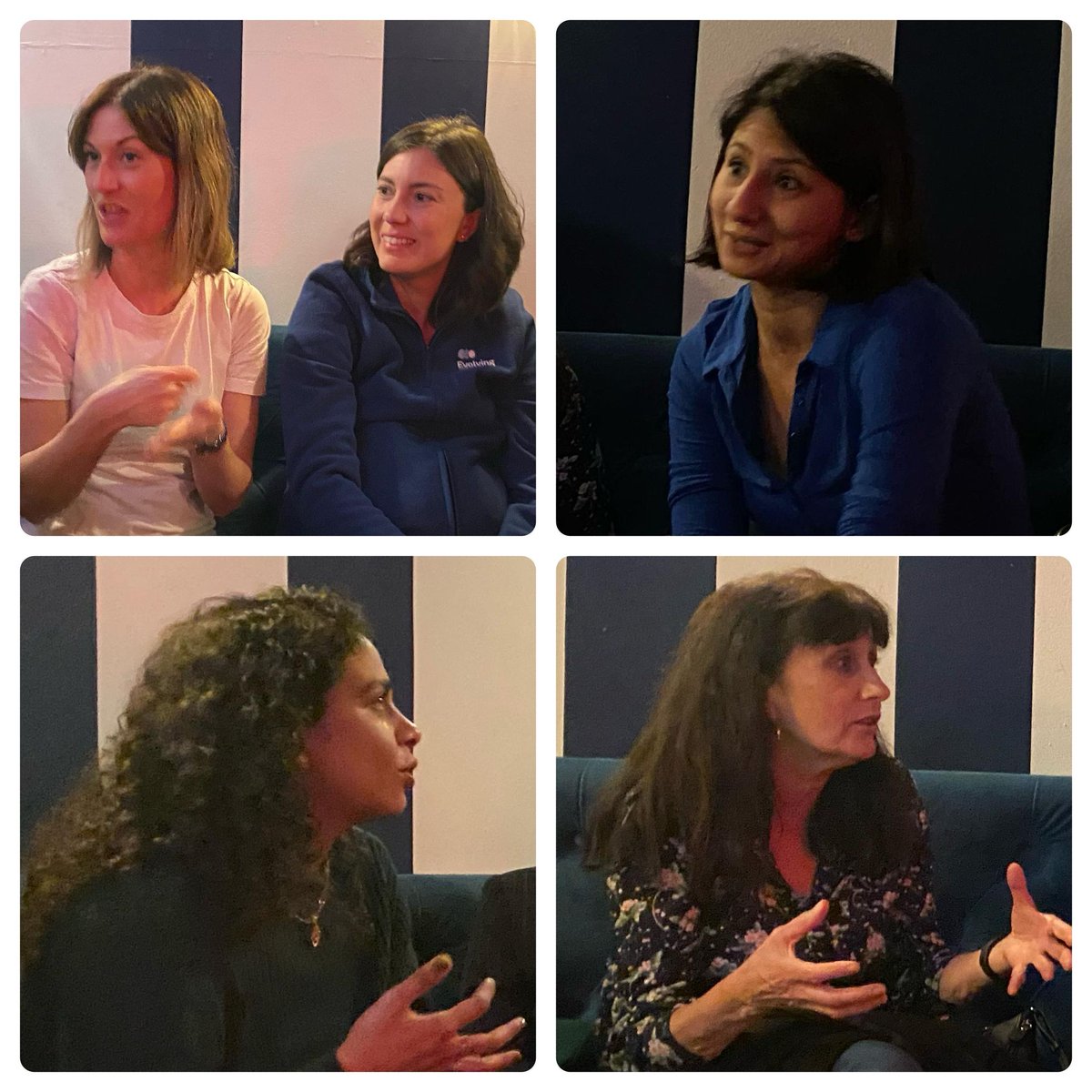 ➡️ Today we recall the wonderful first <a href="/womentecheurope/">Women TechEU</a>  chapter winners afterwork meeting in Barcelona!! 
🙌 AFAEMME and EIT Health, partners of the Women TechEU project, organized an event in #Barcelona during the #MWC week. 

#WomenTechEU  #WomenInTech
<a href="/EU_EISMEA/">EISMEA</a>