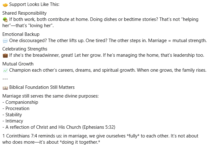 Archiboiewix's tweet photo. Modern Marriage, Eternal Values: How Couples Can Truly Support Each Other.
#marriagegoals #godlymarriage #Partnership #FaithAndFamily #Christianmarriage #loveinaction #couplesthatbuild https://t.co/JbgbNQVvu6