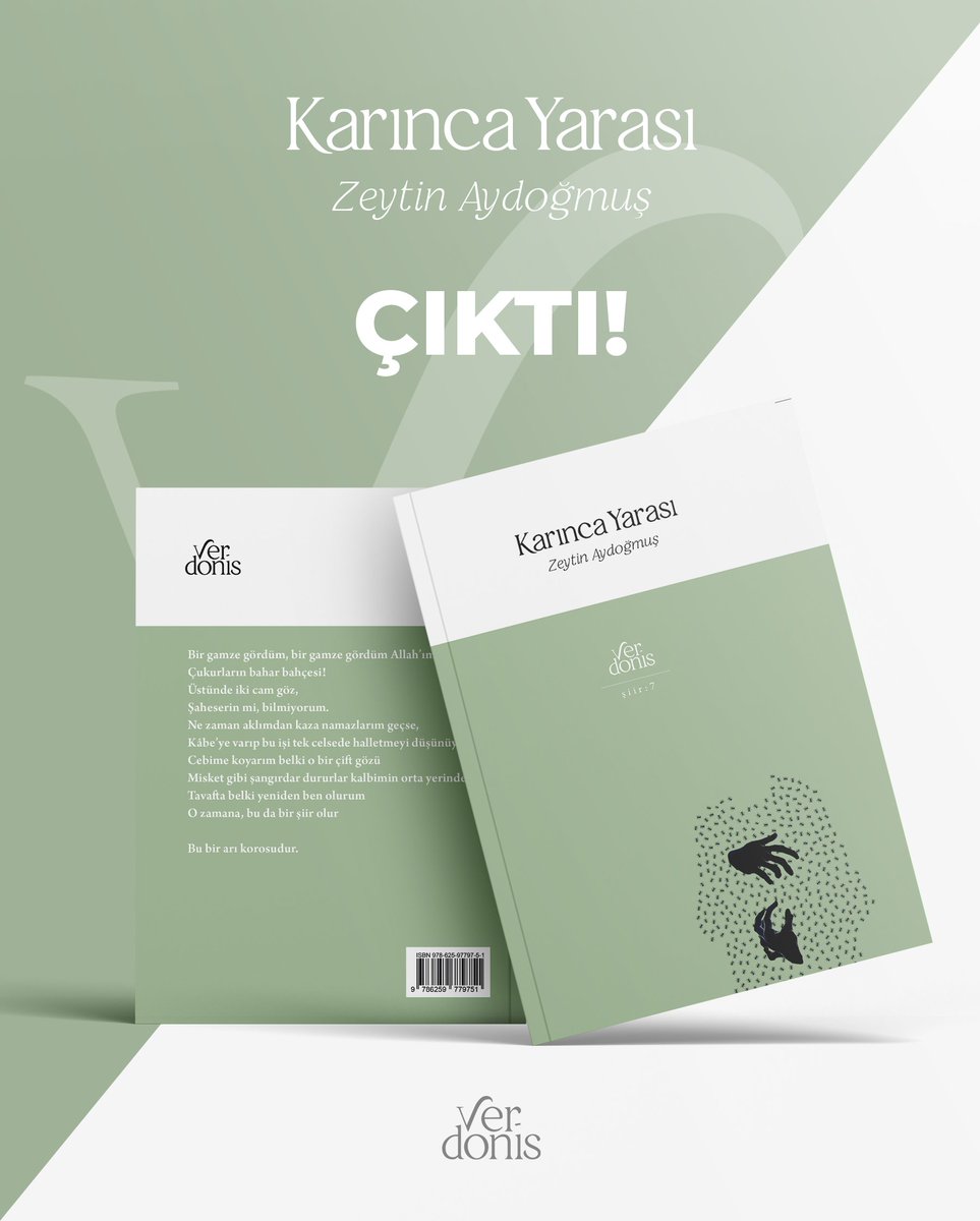 "Karınca Yarası", ÇIKTI! 🎉

Temin etmek için:
kitapyurdu.com/kitap/karinca-…